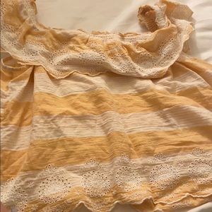 american eagle off the shoulder top